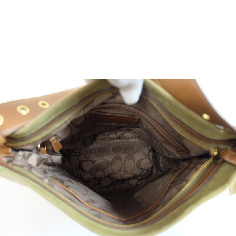 COACH コーチ/スエードワンショルダーバック/9187//C2S/Bランク/71