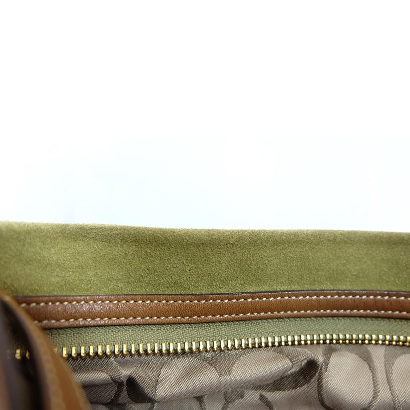 COACH コーチ/スエードワンショルダーバック/9187//C2S/Bランク/71