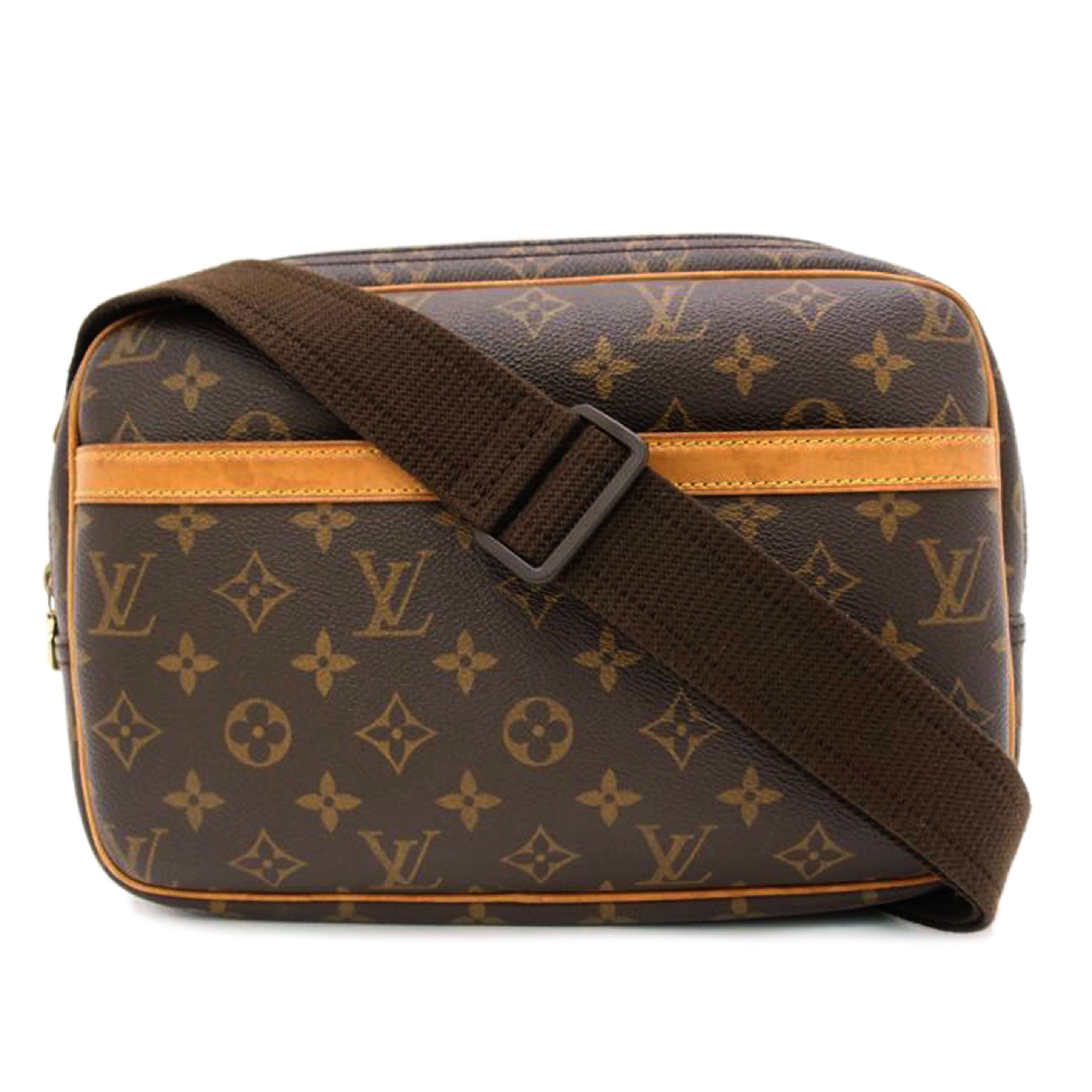 LV ルイ・ヴィトン ショルダー 斜め掛け 肩掛け ブラウン/リポーターPM/モノグラム/M45254//SP0050/ABランク/69