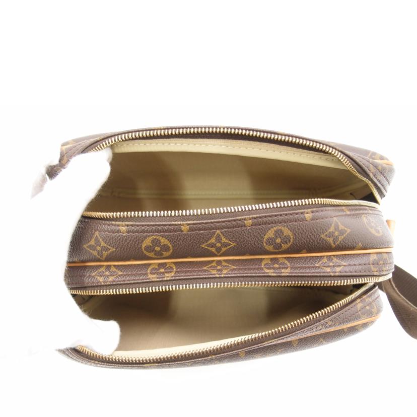 LV ルイ・ヴィトン ショルダー 斜め掛け 肩掛け ブラウン/リポーターPM/モノグラム/M45254//SP0050/ABランク/69
