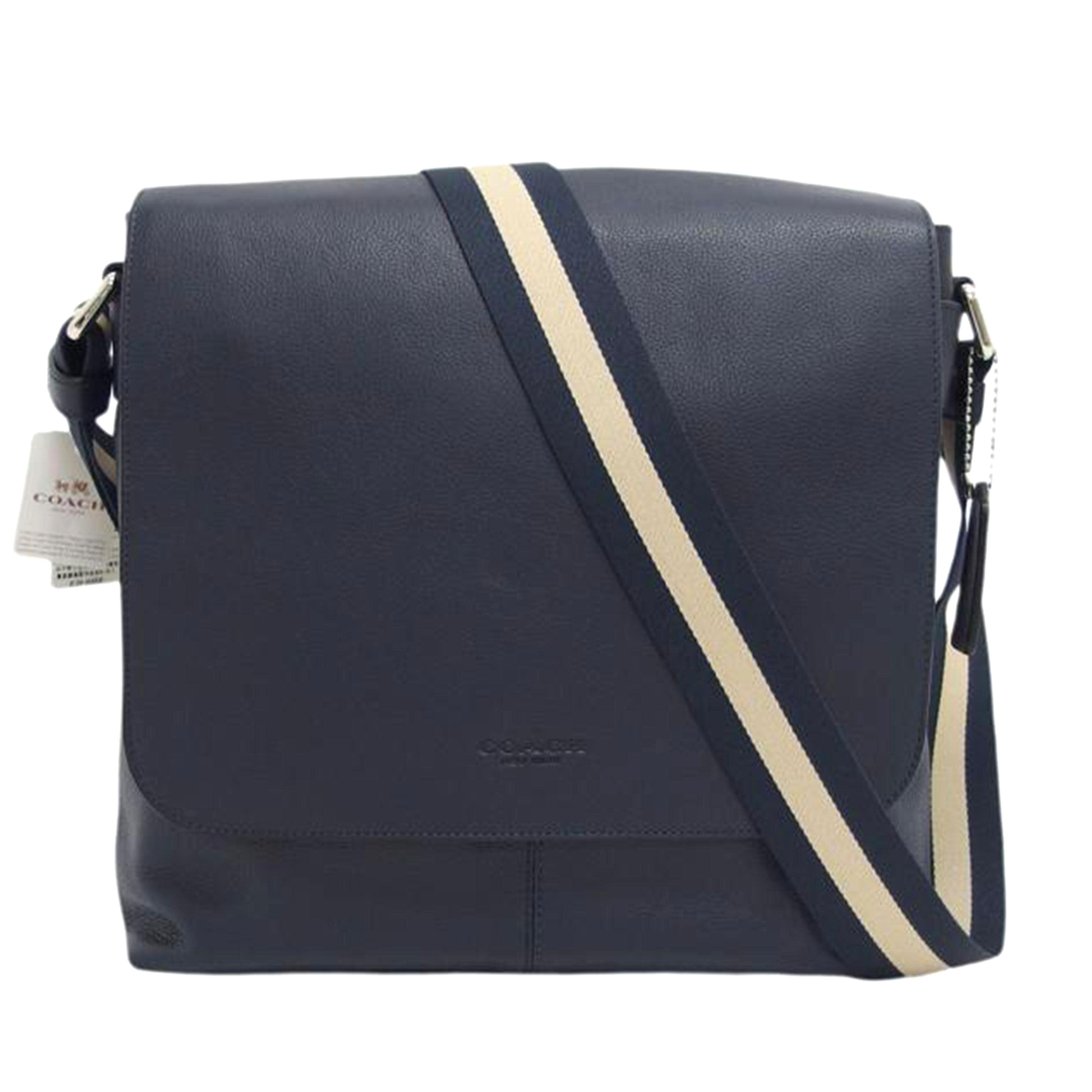 COACH コーチ/チャールズスモール/メッセンジャーバッグ/ネイビー/F72362//D1644/Aランク/04