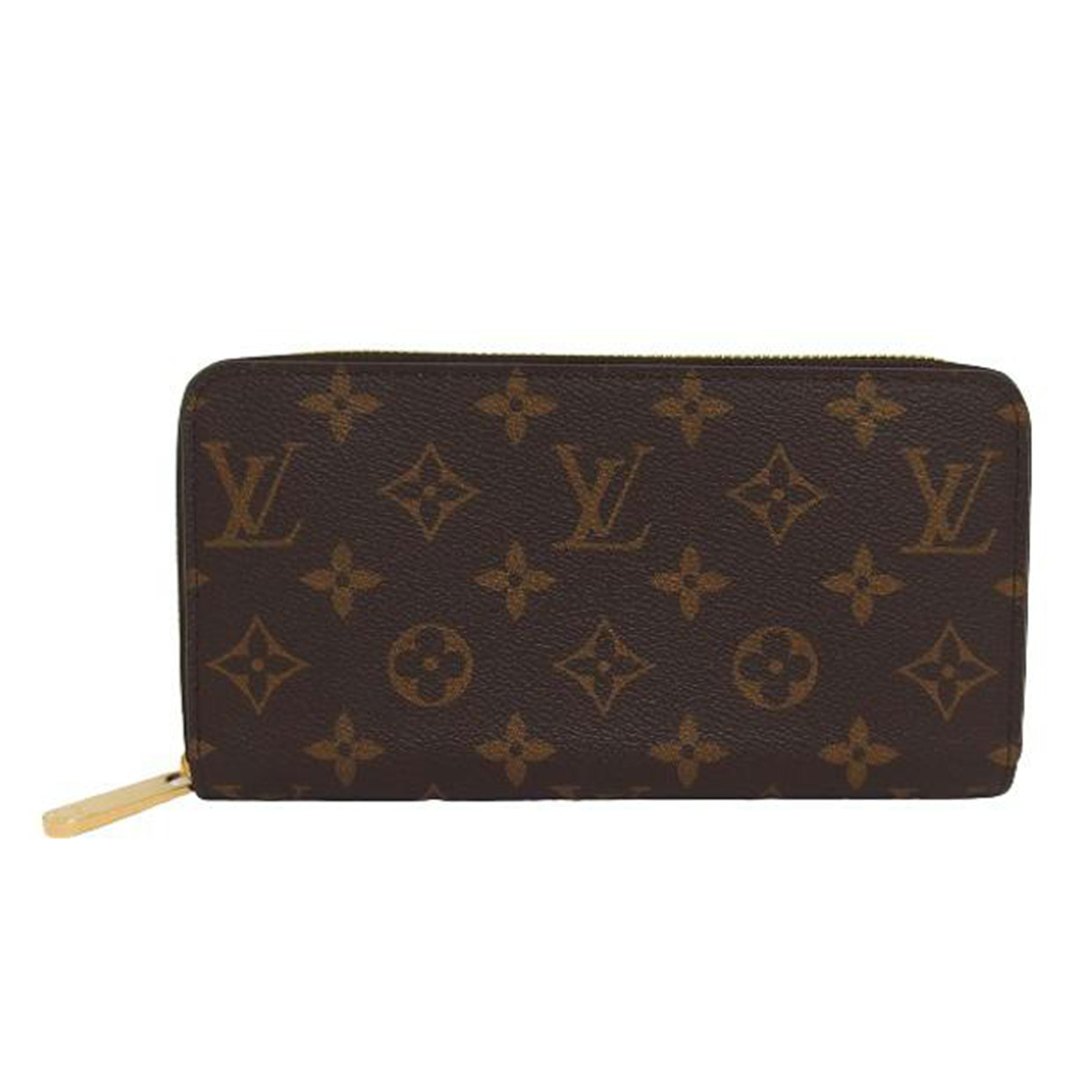 LV ルイ・ヴィトン ラウンドファスナー長財布 定番 人気 ブラウン/ジッピーウォレット/モノグラム/M42616//CA0***/Aランク/04