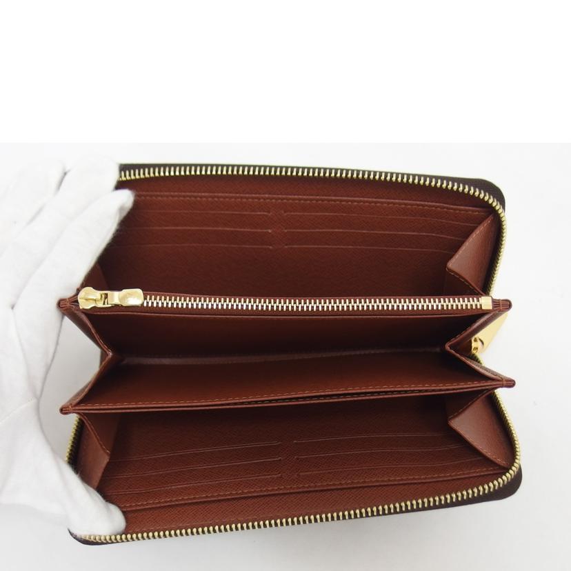 LV ルイ・ヴィトン ラウンドファスナー長財布 定番 人気 ブラウン/ジッピーウォレット/モノグラム/M42616//CA0***/Aランク/04