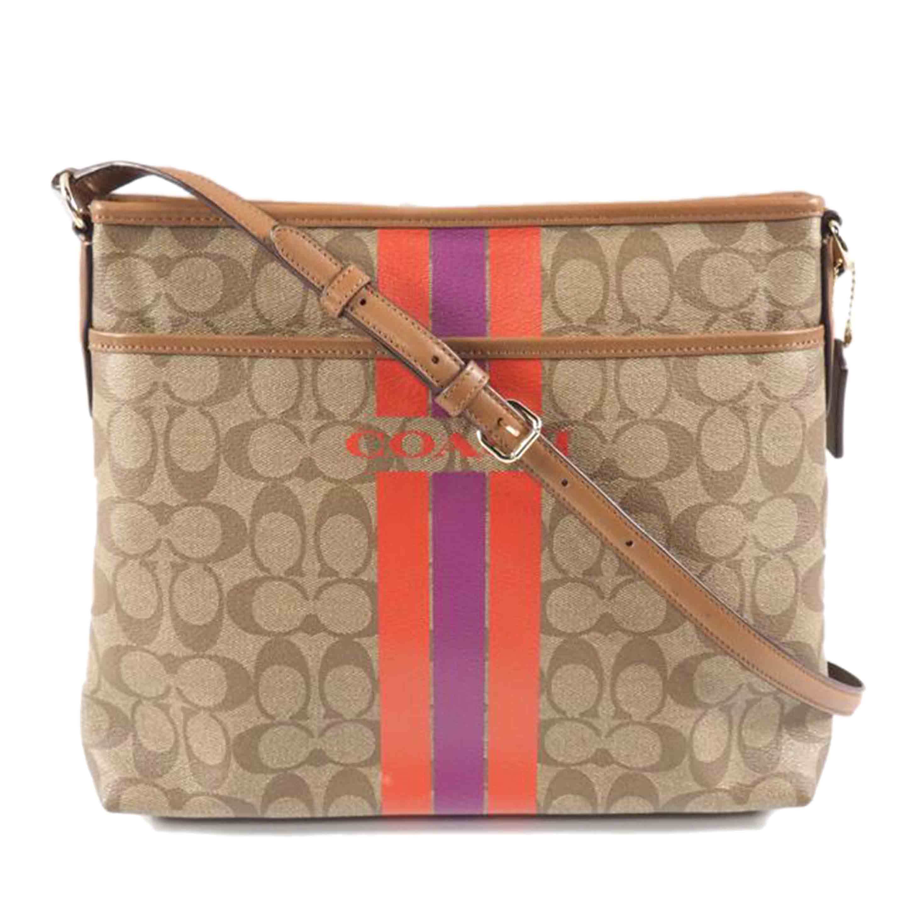 COACH コーチ/ヴァーシティストライプ/シグネチャー/F38402//C16**/Aランク/79