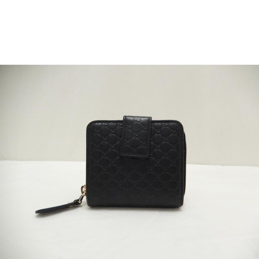 GUCCI グッチ/マイクログッチシマ二つ折り財布/449395//525040/ABランク/85