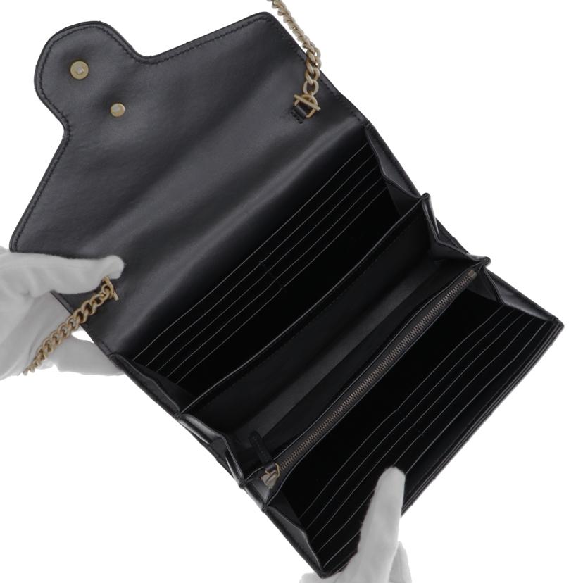 GUCCI グッチ/GGマーモントキルテイングミニバッグ/474575//493***/ABランク/77