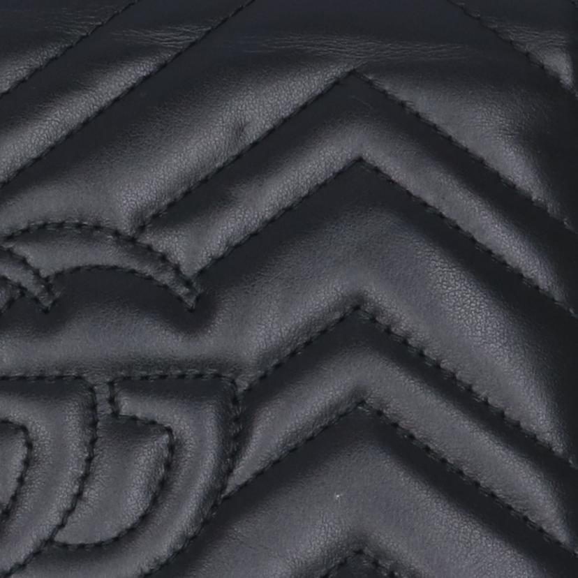 GUCCI グッチ/GGマーモントキルテイングミニバッグ/474575//493***/ABランク/77