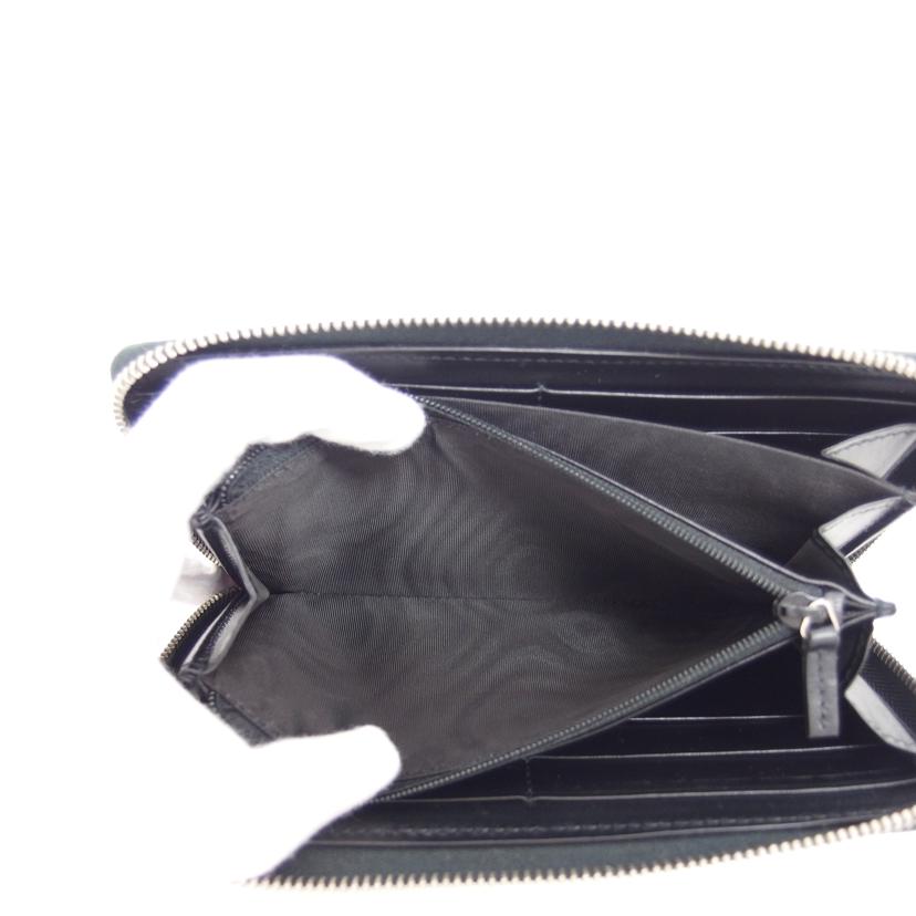 GUCCI グッチ/GGエンボス/ラウンドファスナー長財布/ブラック/625558//203***/Aランク/04