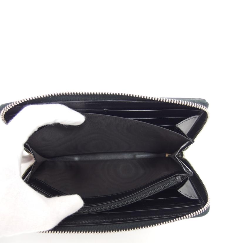 GUCCI グッチ/GGエンボス/ラウンドファスナー長財布/ブラック/625558//203***/Aランク/04