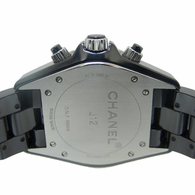 CHANEL シャネル/J12/クロノグラフ/ブラックラッカー/自動巻き/H0940//DMF69546/ABランク/04