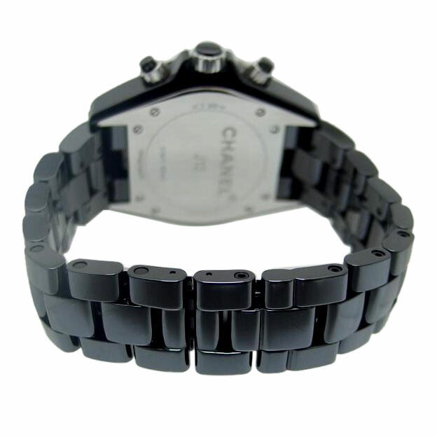 CHANEL シャネル/J12/クロノグラフ/ブラックラッカー/自動巻き/H0940//DMF69546/ABランク/04
