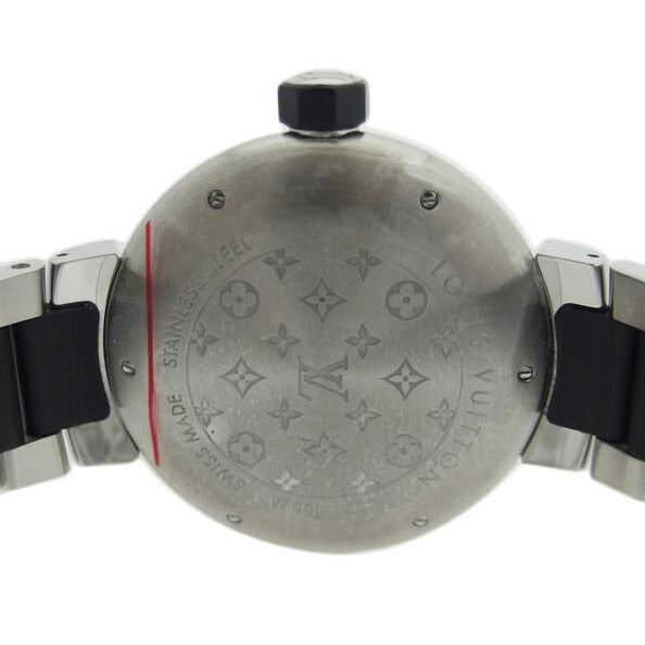 LV ルイヴィトン/タンブール インブラック/パワーリザーブ/デイト/自動巻き/Q109G//SI0016/Aランク/04