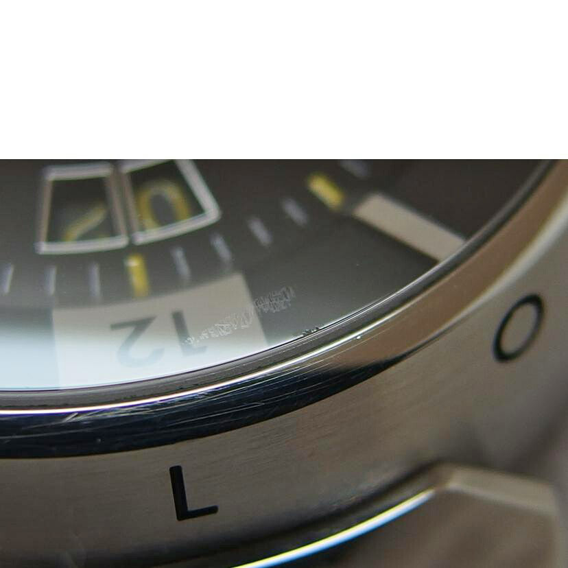 LV ルイヴィトン/タンブール インブラック/パワーリザーブ/デイト/自動巻き/Q109G//SI0016/Aランク/04