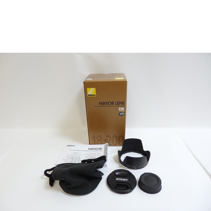 Nikon ニコン/交換レンズ/18-200mm VR II/AF-S DX NIKKOR 18-200mm f3.5-5.6G ED VR II//42713450/Aランク/71