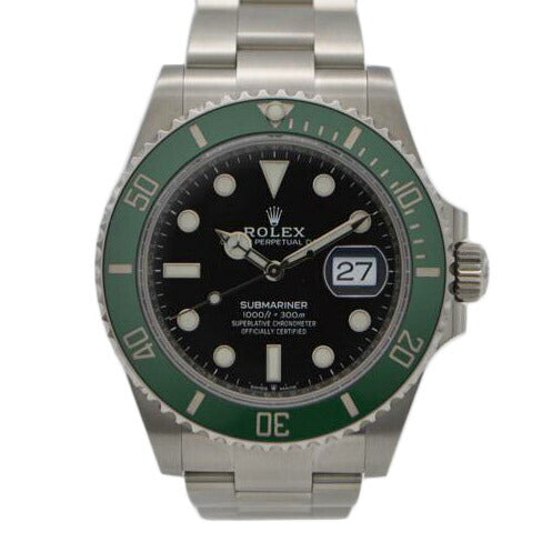 ROLEX ロレックス/サブマリーナデイト新型/グリーンベゼル/126610LV//30S19734(ランダム)/Aランク/89