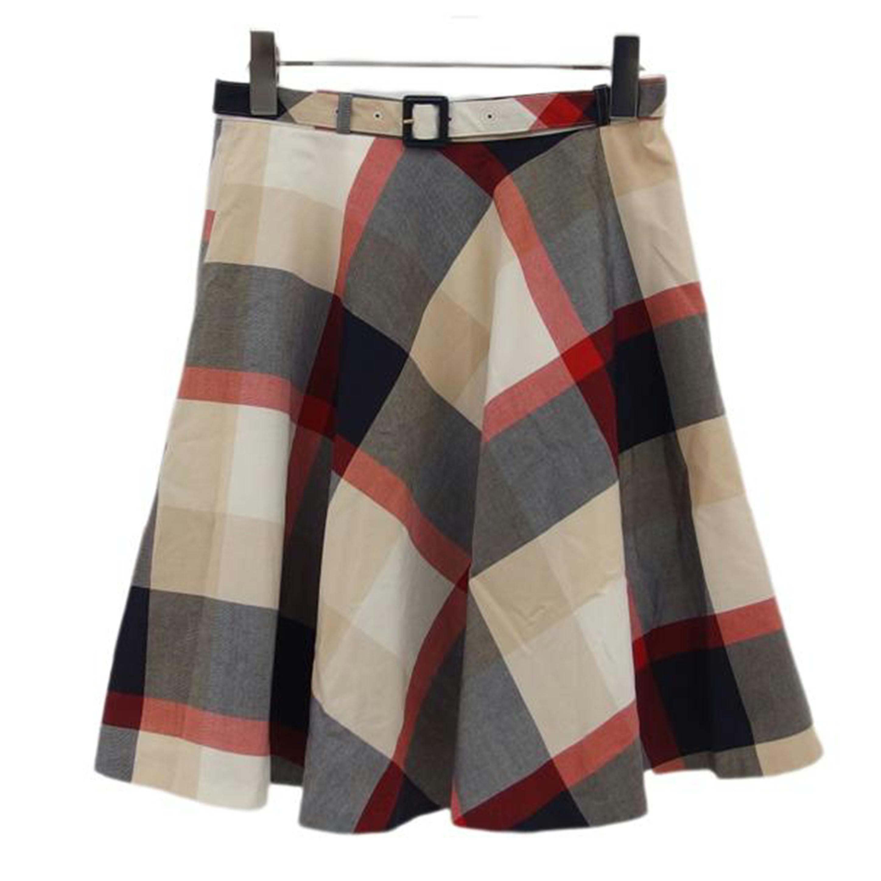 BLUE LABEL CRESTBRIDGE ブルーレーベルクレストビレッジ/ビックチェック/フレアスカート//ABランク/04