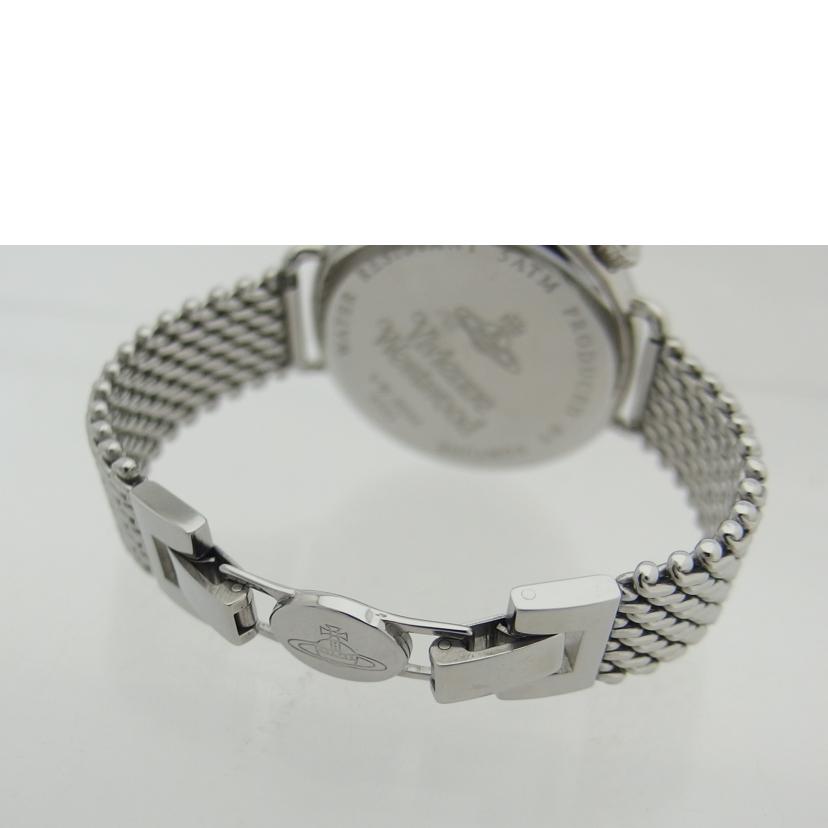 Vivienne.W ヴィヴィアンウエストウッド/オーブ/ブラック文字盤アナログウォッチ/クォーツ/VW9034-B31//9593/ABランク/04