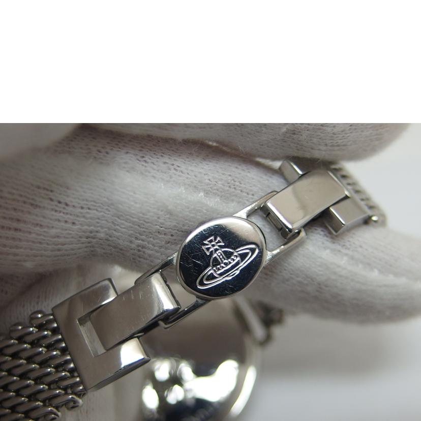 Vivienne.W ヴィヴィアンウエストウッド/オーブ/ブラック文字盤アナログウォッチ/クォーツ/VW9034-B31//9593/ABランク/04