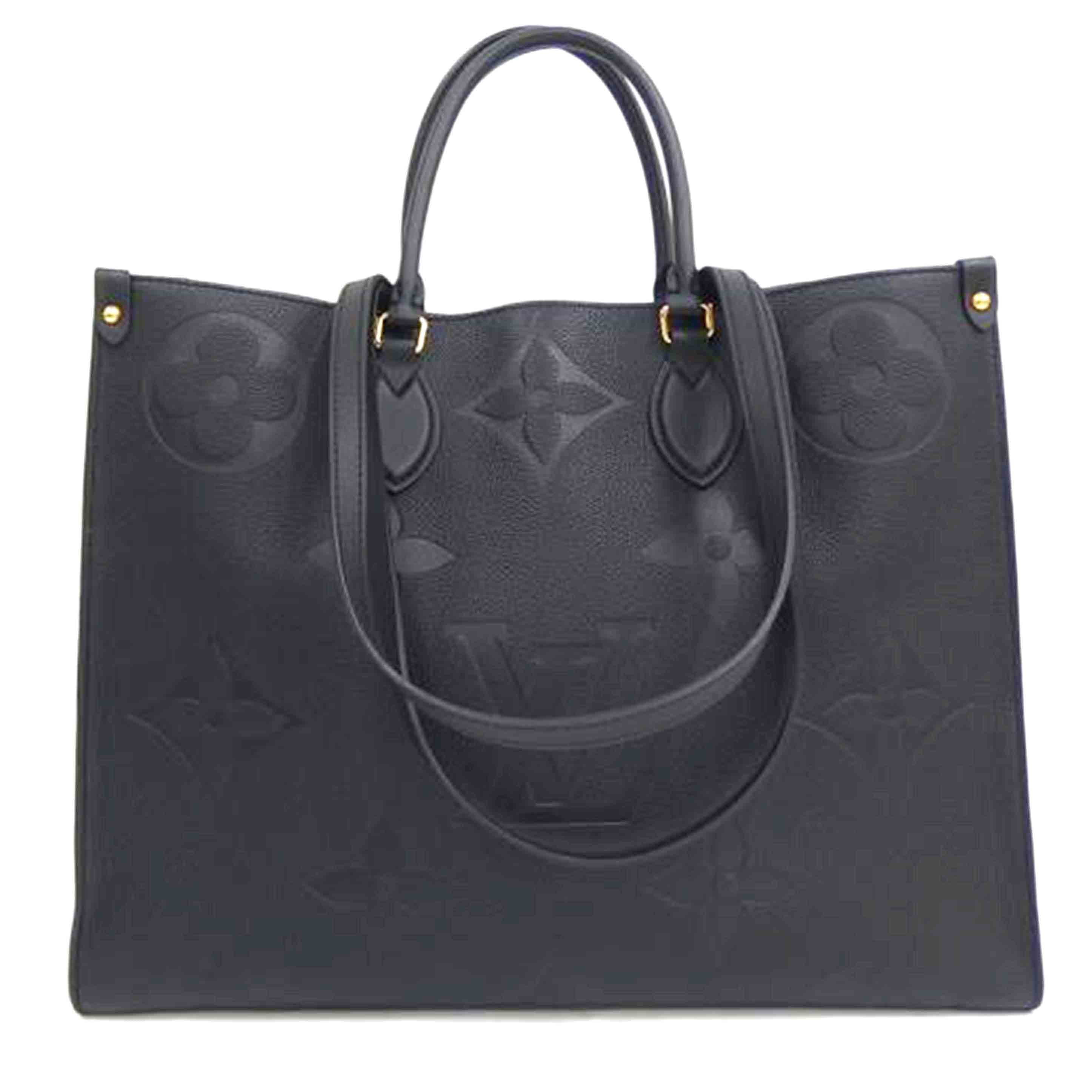 LV ルイヴィトン/オンザゴーGM/アンプラント・ノワール/M44925//DU4***/Aランク/82