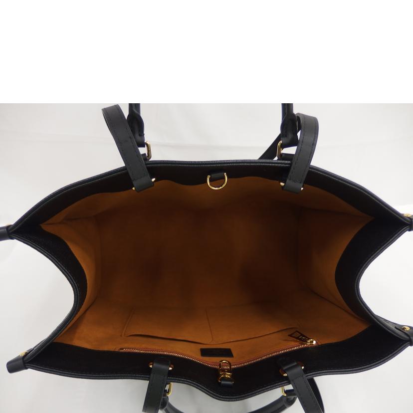 LV ルイヴィトン/オンザゴーGM/アンプラント・ノワール/M44925//DU4***/Aランク/82