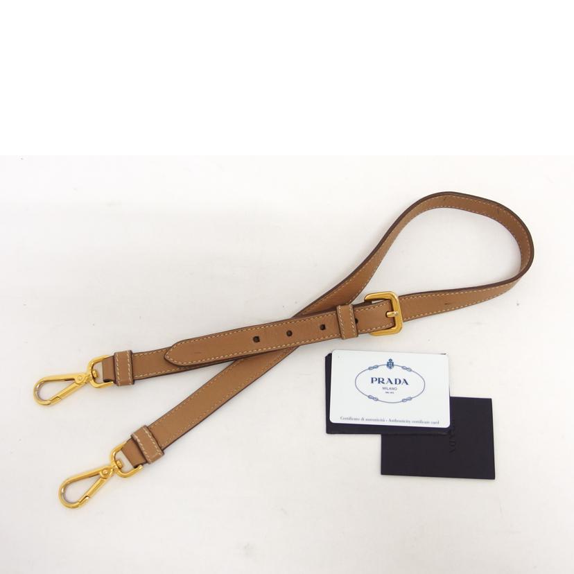 PRADA プラダ ハンドバッグ/ソフトカーフ/2WAYショルダーバッグ/キャメル/BR4693//208/ABランク/04