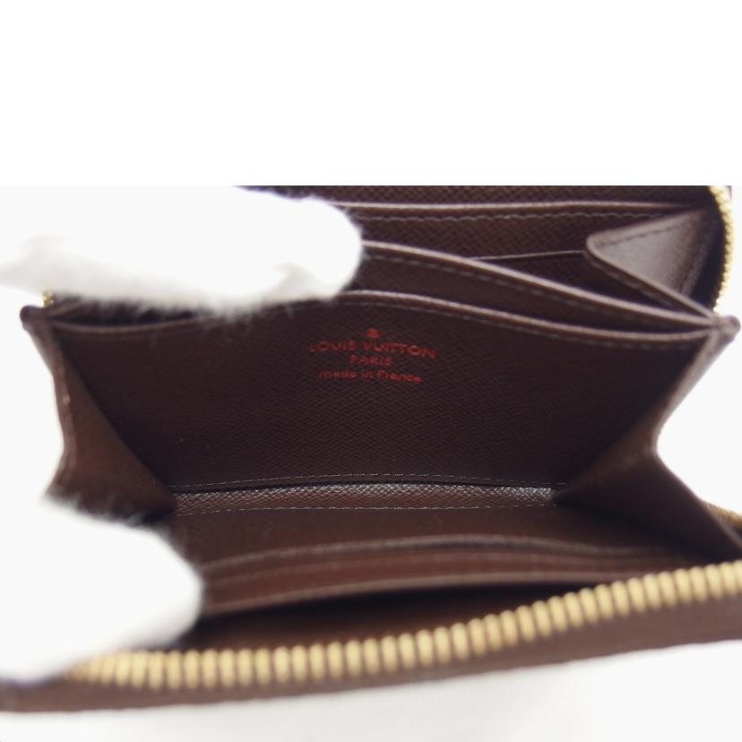 LV ルイ・ヴィトン コンパクトウォレット ラウンドファスナー ブラウン/ジッピー・コインパース/ダミエ/エベヌ/N63070//TS4***/Aランク/04