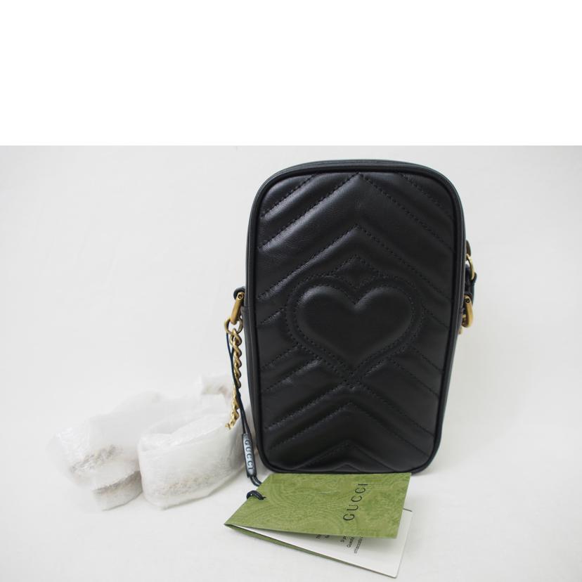 GUCCI グッチ/GG マーモント/ミニチェーンショルダー/598597//0416/SAランク/78