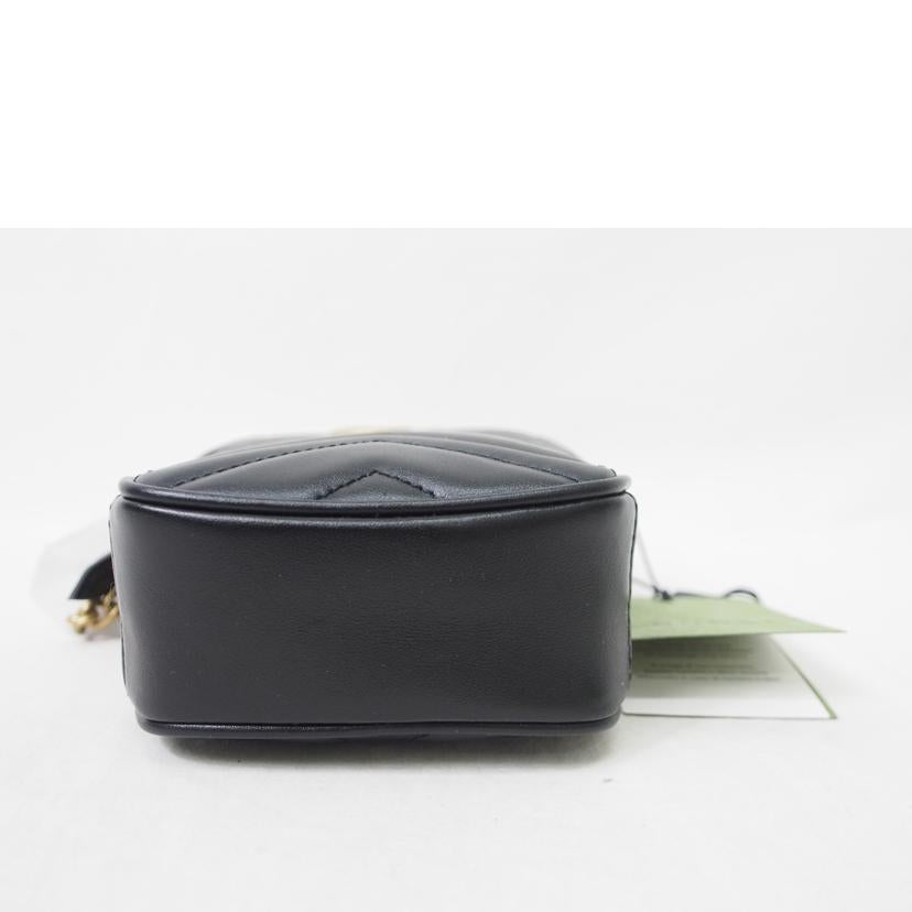 GUCCI グッチ/GG マーモント/ミニチェーンショルダー/598597//0416/SAランク/78