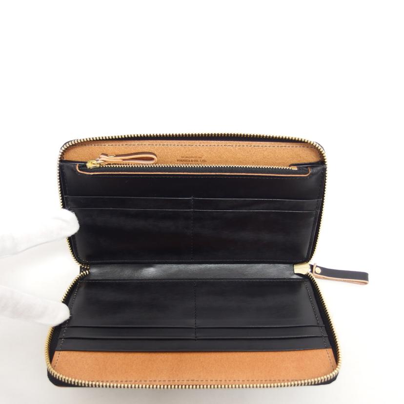 PORTER ポーター/フィルム/レザーラウンドファスナー長財布/ブラック/187-01346//SAランク/04
