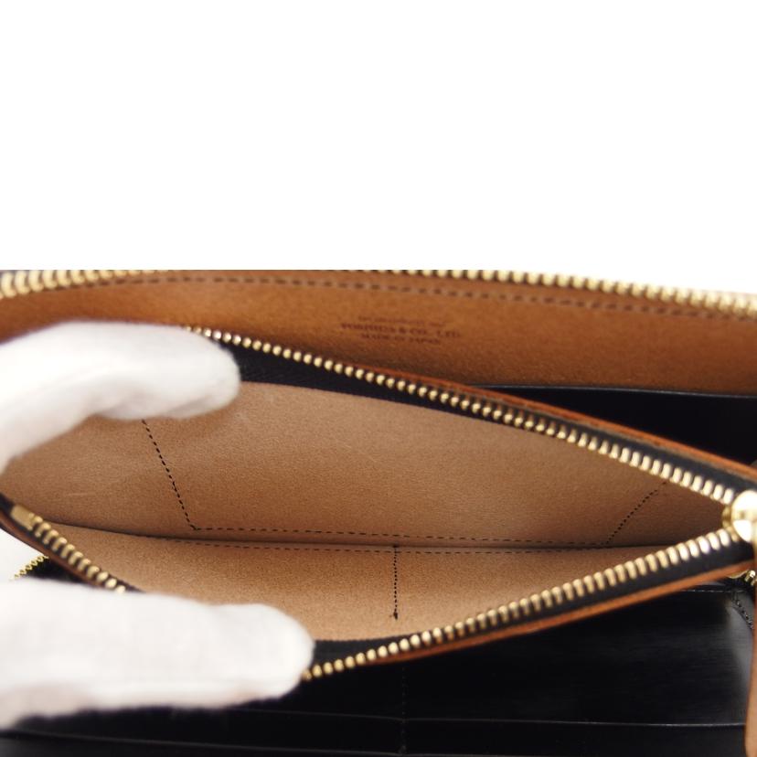 PORTER ポーター/フィルム/レザーラウンドファスナー長財布/ブラック/187-01346//SAランク/04