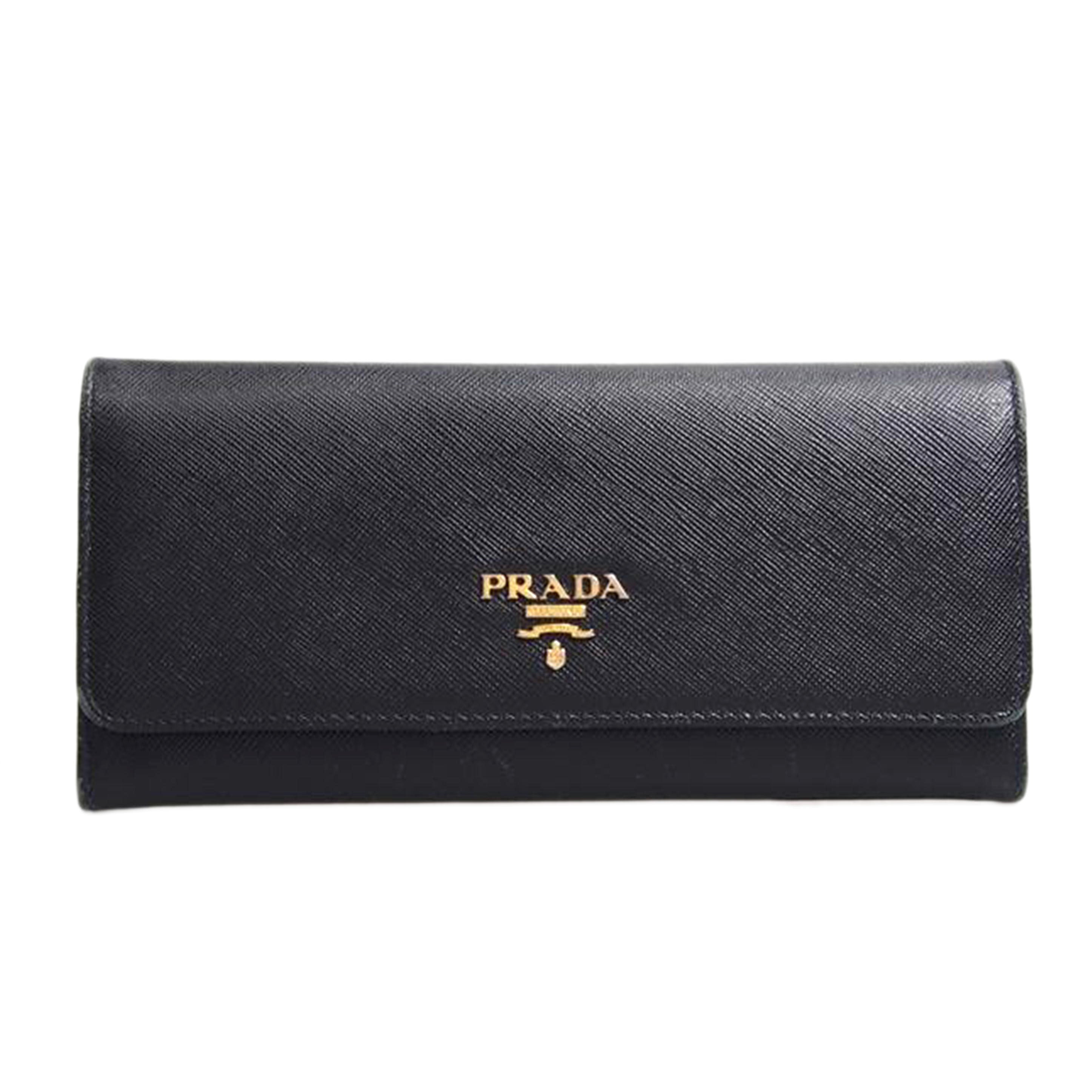PRADA プラダ/SAFFIANOMULTIC NERO+PEONIA/1M1132//Bランク/76