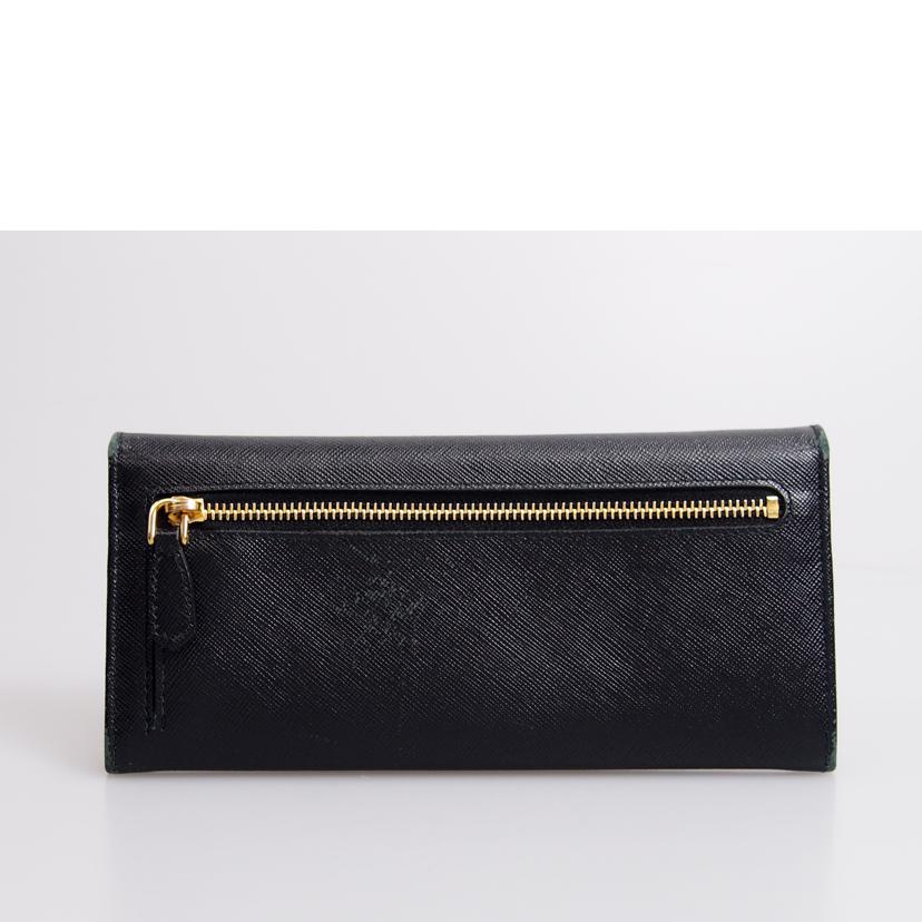 PRADA プラダ/SAFFIANOMULTIC NERO+PEONIA/1M1132//Bランク/76