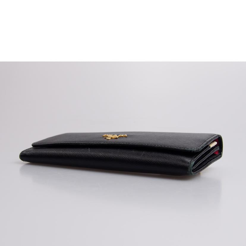 PRADA プラダ/SAFFIANOMULTIC NERO+PEONIA/1M1132//Bランク/76