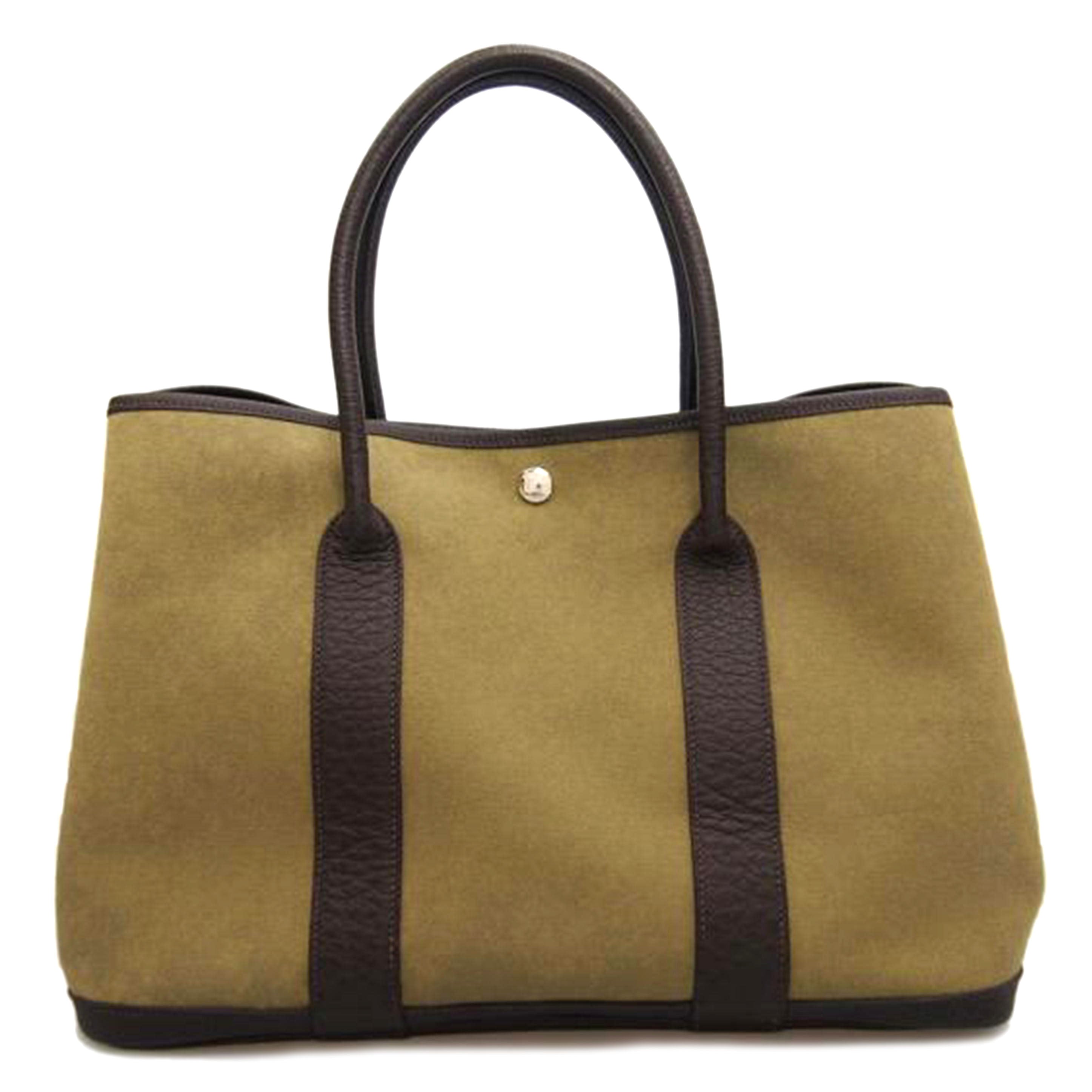 HERMES エルメス/ガーデンパーティPM/トワイオフィシェカーキ//T刻印/ABランク/76