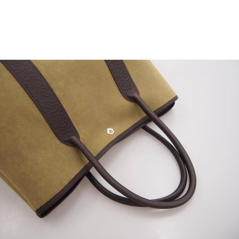 HERMES エルメス/ガーデンパーティPM/トワイオフィシェカーキ//T刻印/ABランク/76