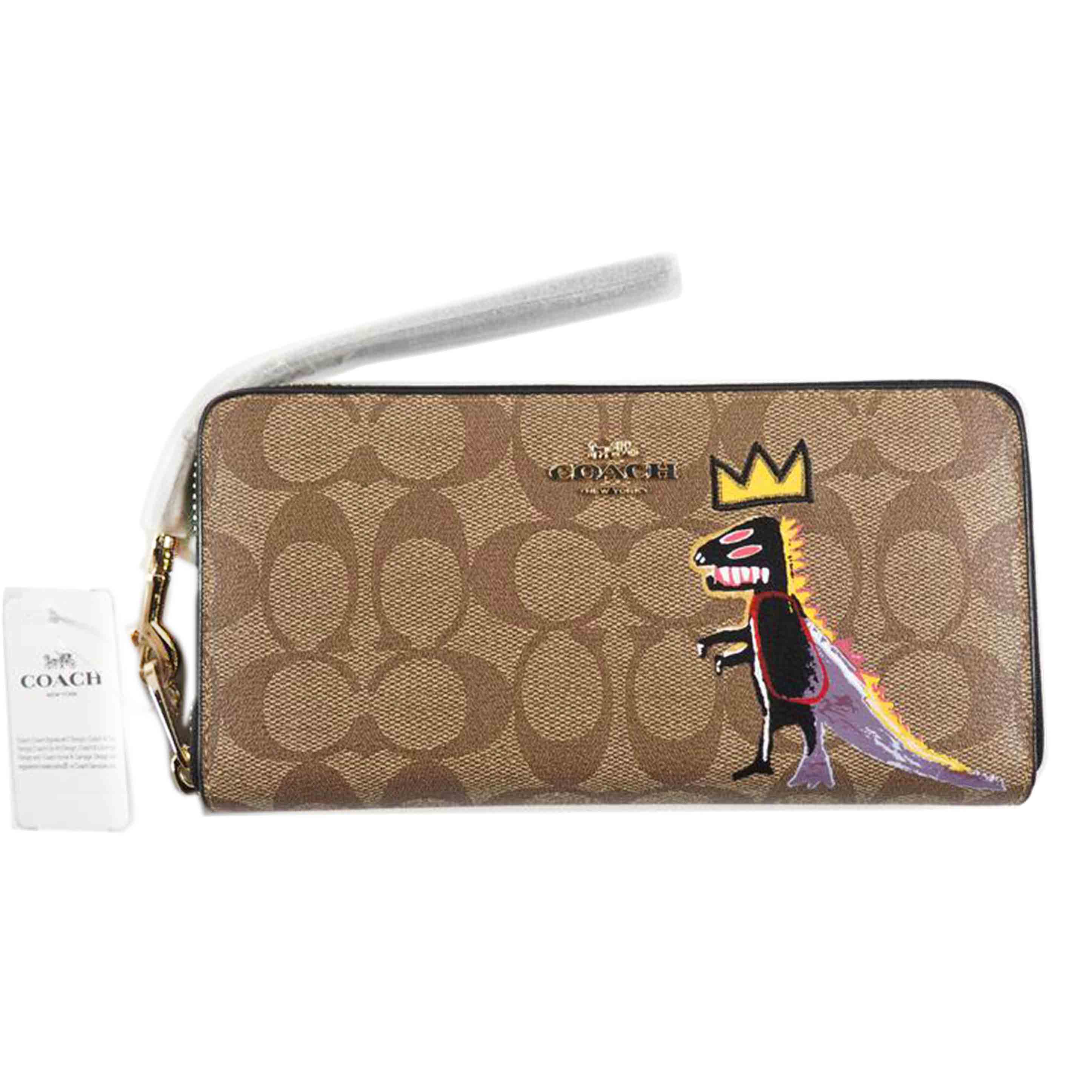 COACH コーチ/リストレット アコーディオン/レキシー ダイナソー/シグネチャー/5615//SAランク/79