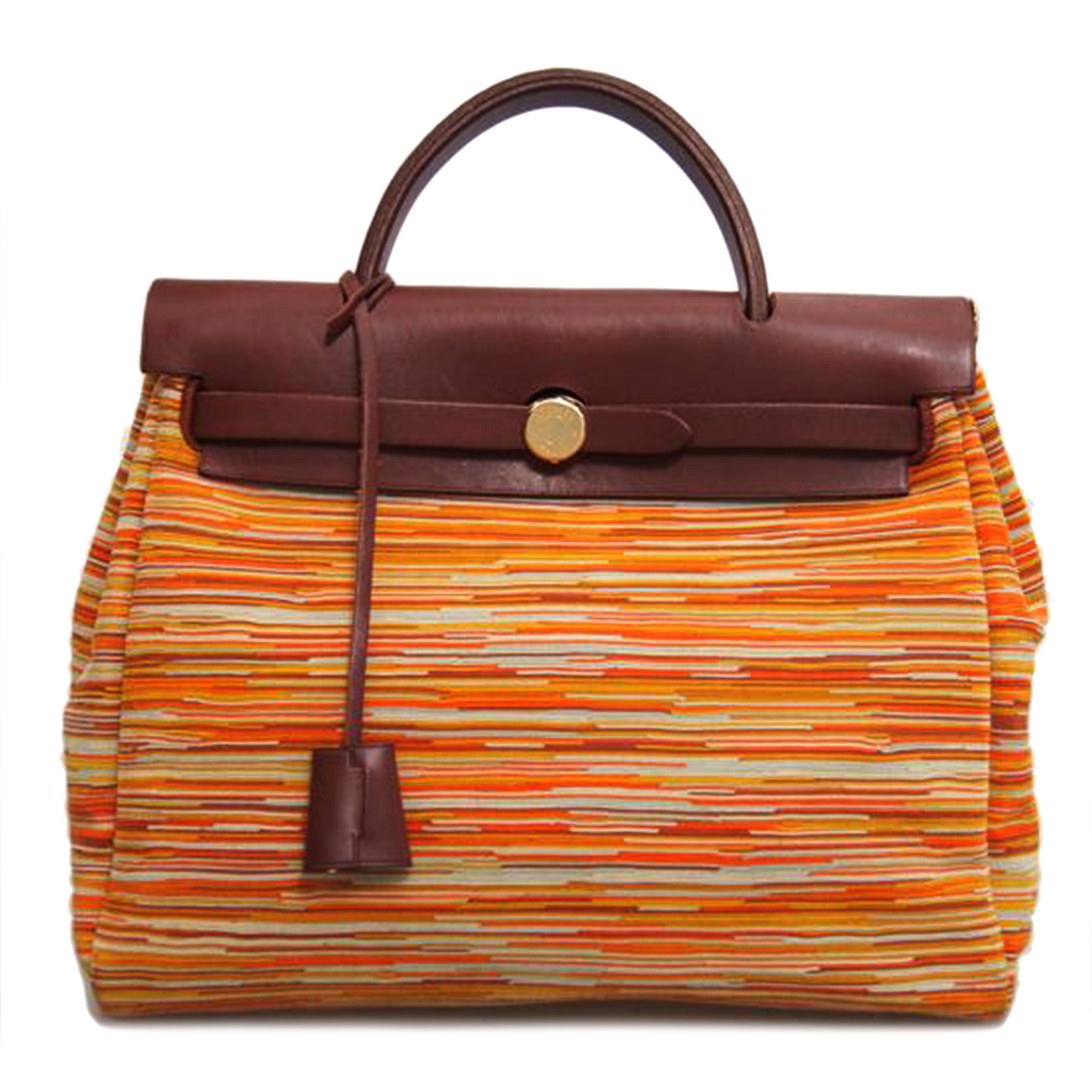HERMES エルメス/エールバッグPM/ヴィブラート//□F刻印/ABランク/76