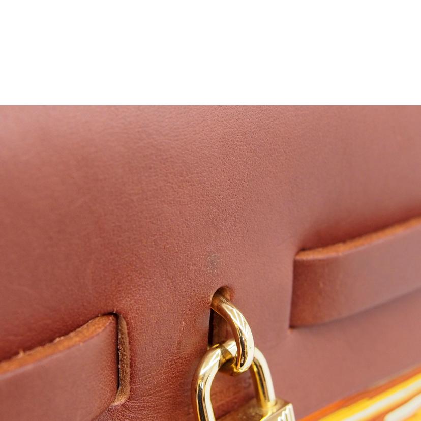 HERMES エルメス/エールバッグPM/ヴィブラート//□F刻印/ABランク/76