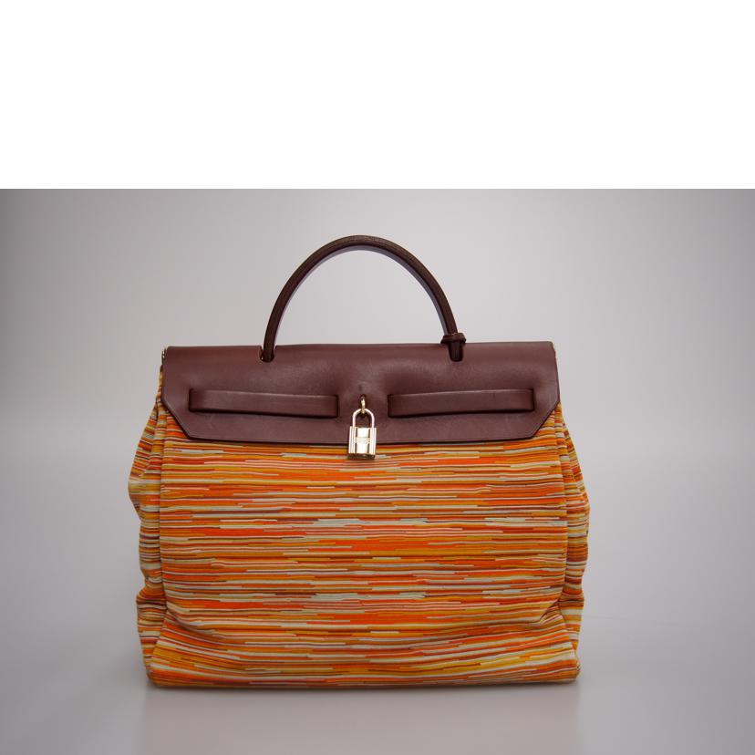 HERMES エルメス/エールバッグPM/ヴィブラート//□F刻印/ABランク/76