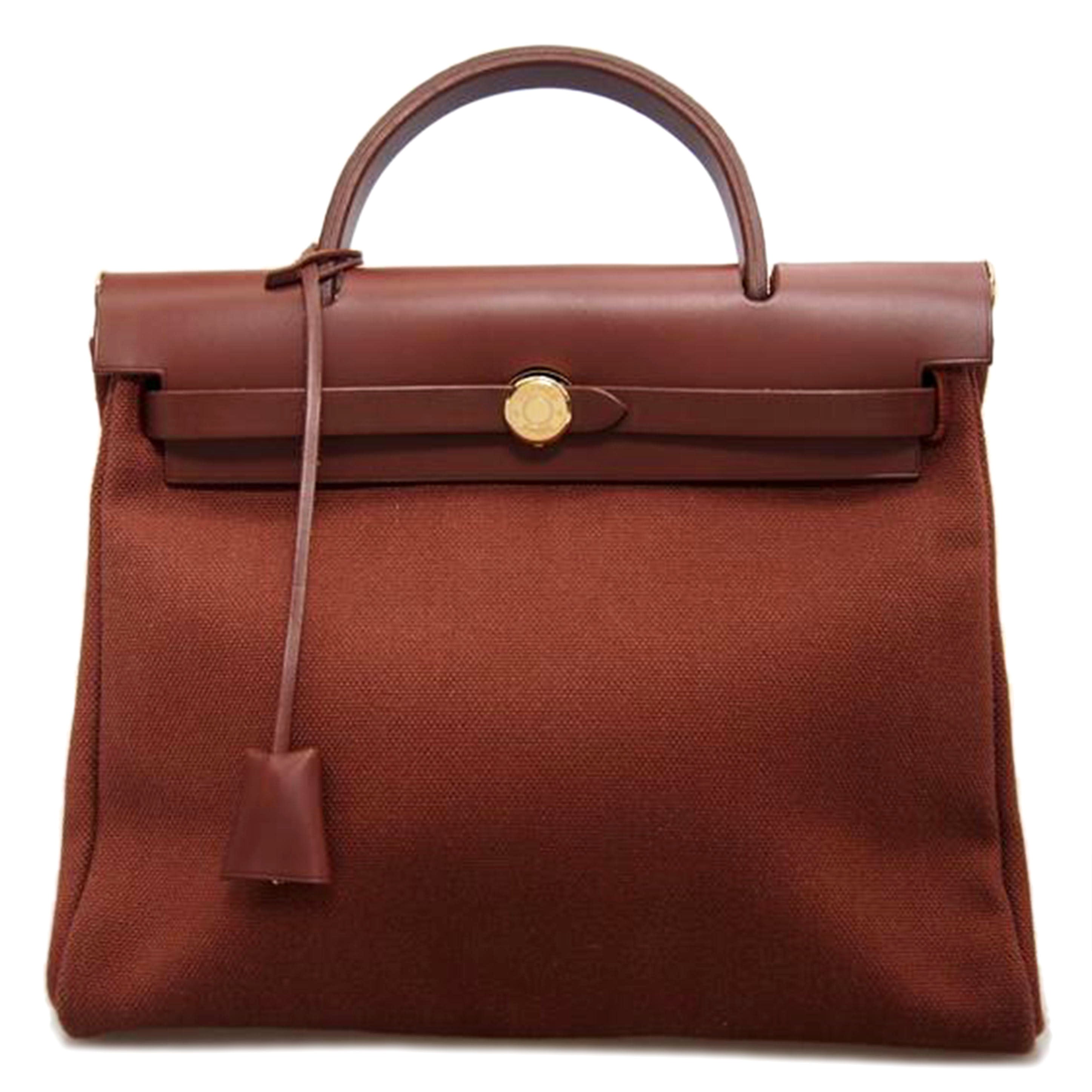 HERMES エルメス/エールバッグPM/ブラウン//□E刻印/Bランク/76