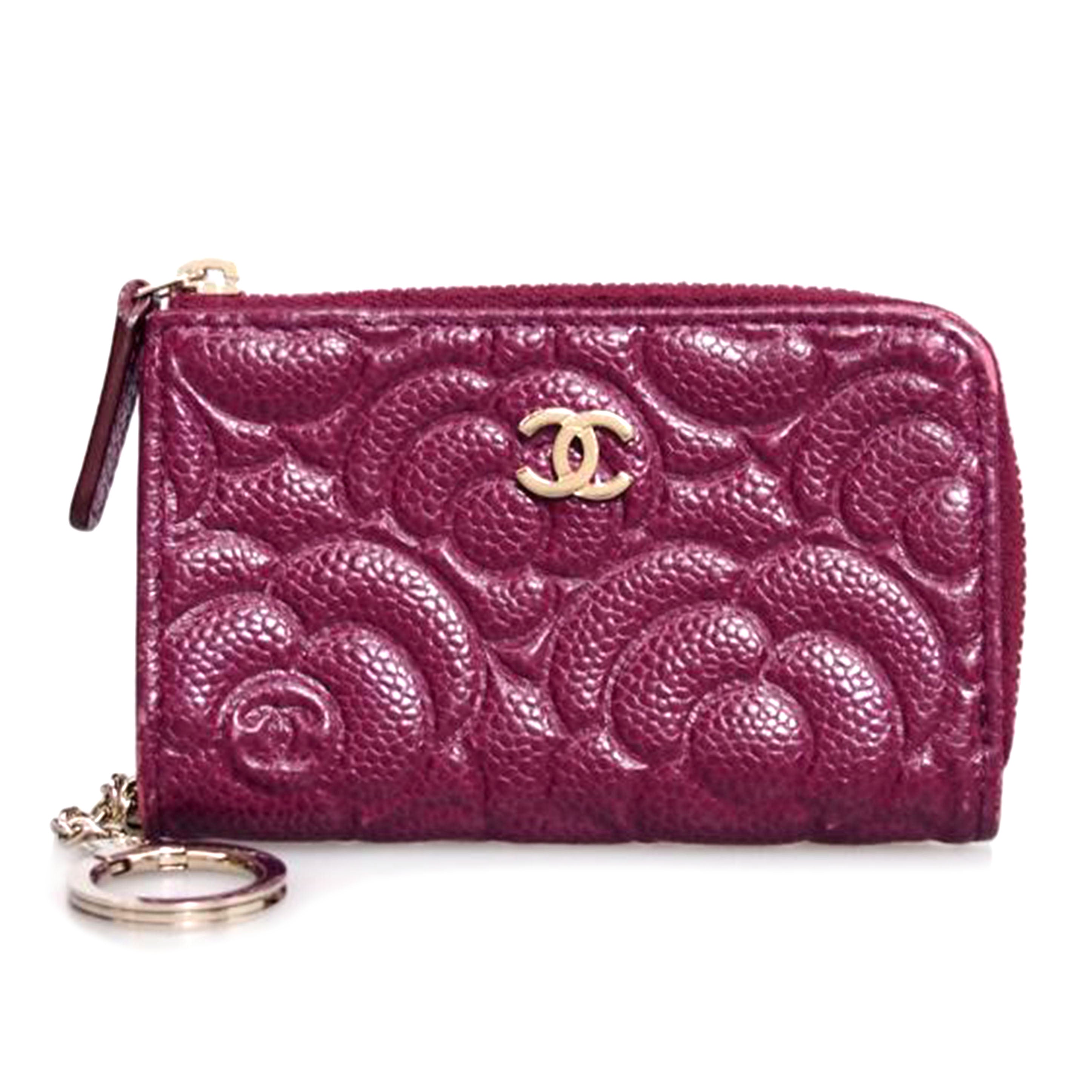 CHANEL シャネル/ココマーク/キャビアスキン/コインケース//30524859/Bランク/76