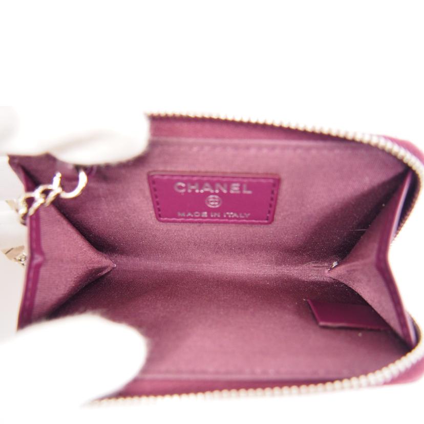 CHANEL シャネル/ココマーク/キャビアスキン/コインケース//30524859/Bランク/76