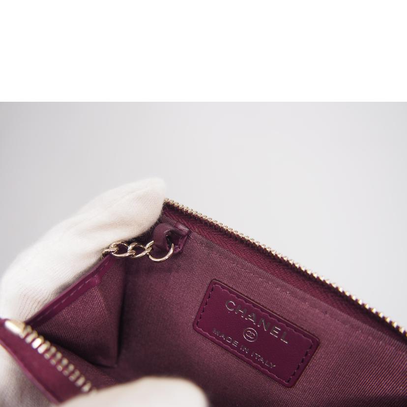 CHANEL シャネル/ココマーク/キャビアスキン/コインケース//30524859/Bランク/76