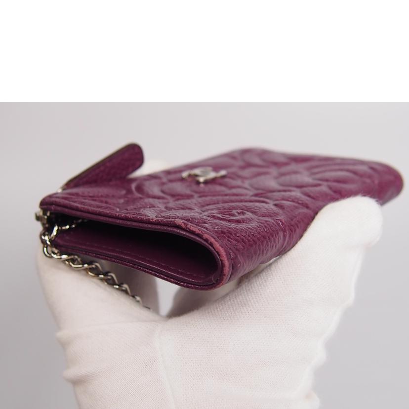 CHANEL シャネル/ココマーク/キャビアスキン/コインケース//30524859/Bランク/76