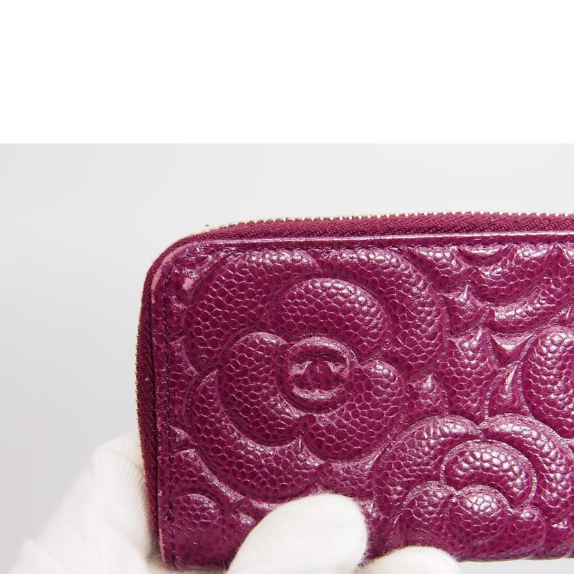 CHANEL シャネル/ココマーク/キャビアスキン/コインケース//30524859/Bランク/76