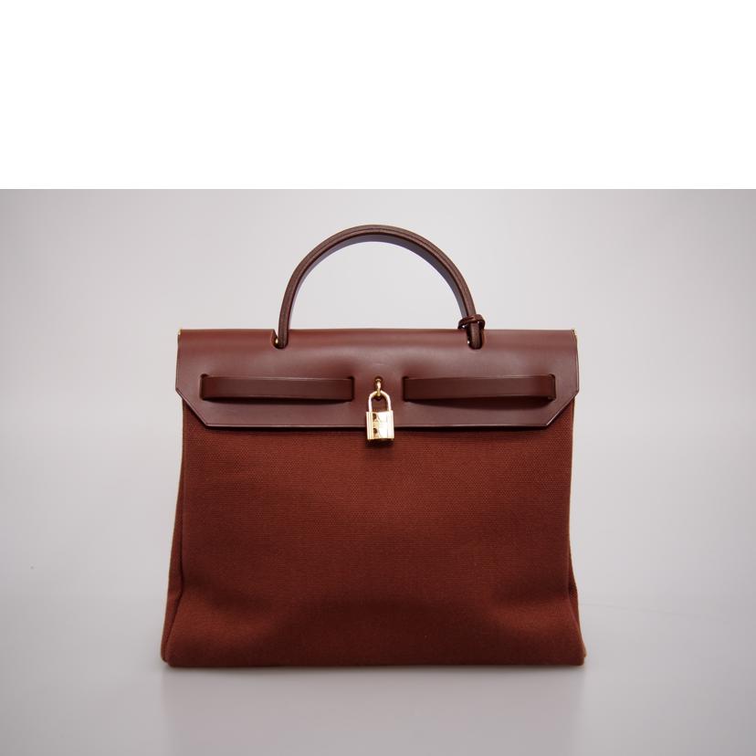 HERMES エルメス/エールバッグPM/ブラウン//□E刻印/Bランク/76