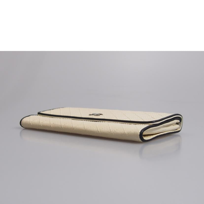 CHANEL シャネル/ゴートレザーダイヤステッチ/コンパクト・ウォレット//11531819/Aランク/76