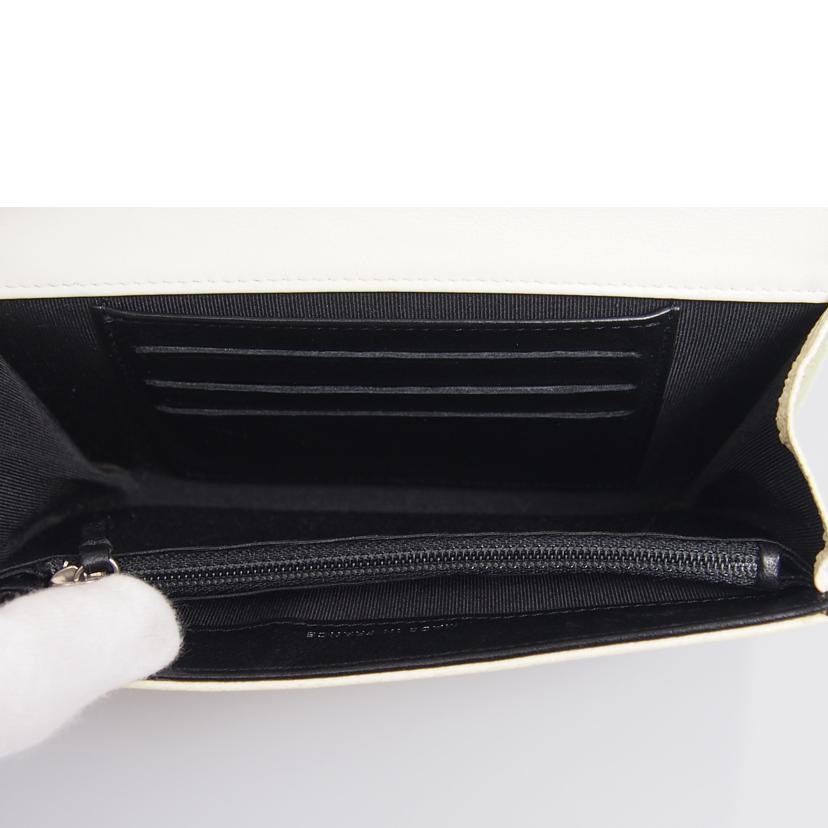 CHANEL シャネル/ゴートレザーダイヤステッチ/コンパクト・ウォレット//11531819/Aランク/76