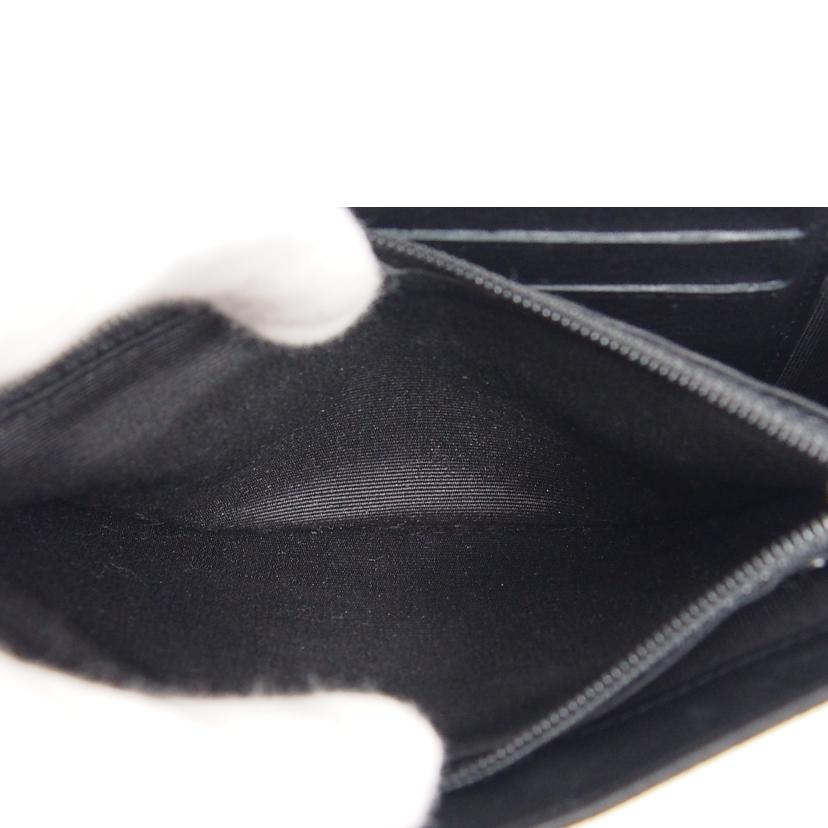 CHANEL シャネル/ゴートレザーダイヤステッチ/コンパクト・ウォレット//11531819/Aランク/76