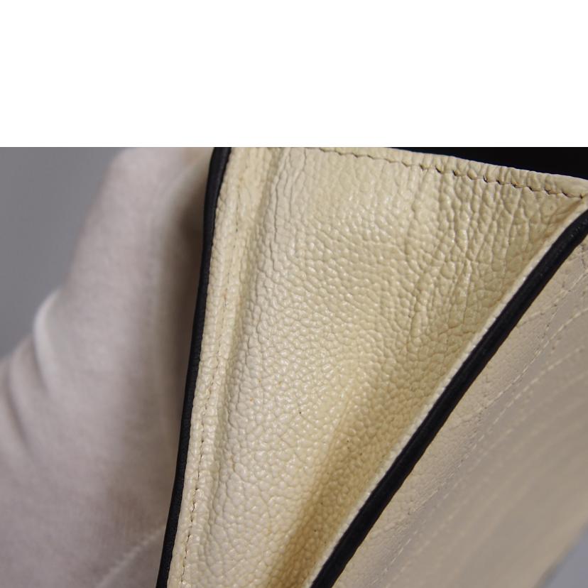 CHANEL シャネル/ゴートレザーダイヤステッチ/コンパクト・ウォレット//11531819/Aランク/76